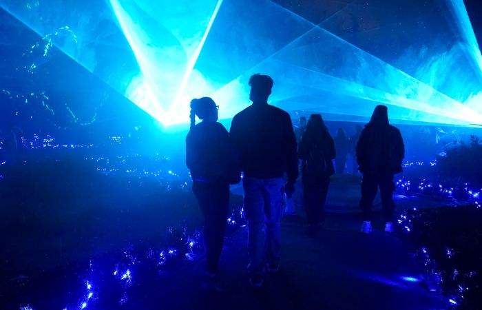 Naturaleza encendida: Explorium. Un espectáculo lumínico en Tenerife