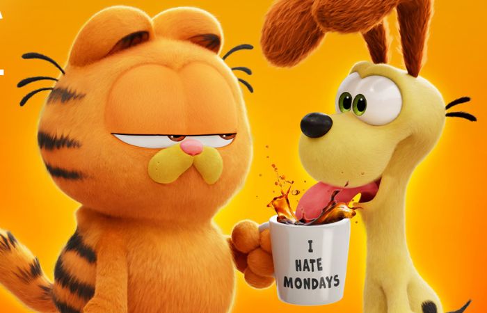 Cartel de Garfield: la película Garfield: la película