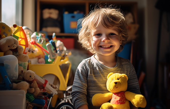 niños generosos con sus juguetes Trabajar la generosidad con los niños