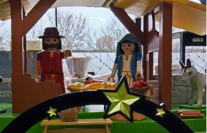 Belén Gigante de Playmobil a escala natural único en el mundo
