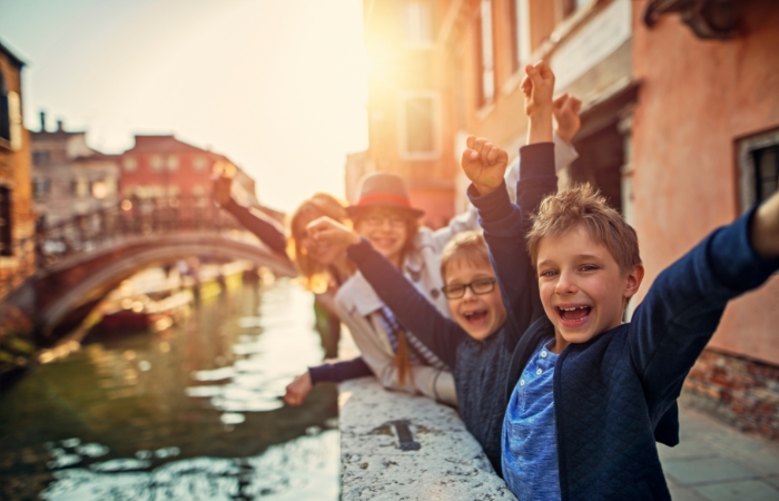 un viaje a Venecia con niños Viajes por Europa: Italia, uno de los destinos preferidos