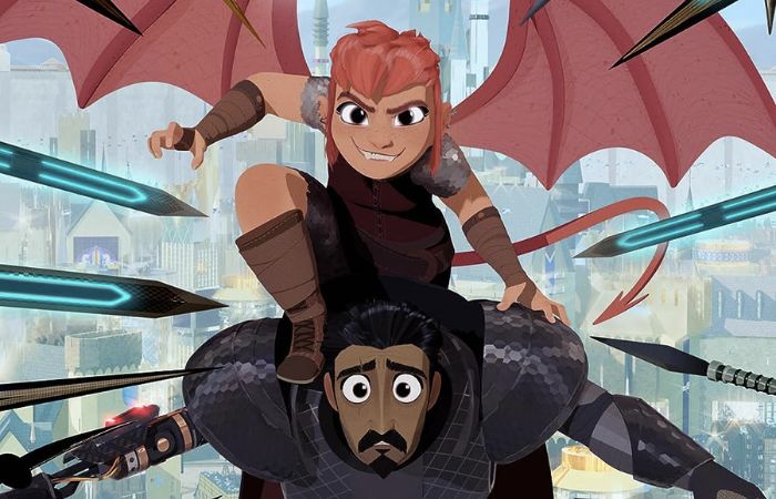 Fotograma de Nimona películas nominadas a los Óscar 2024: Nimona