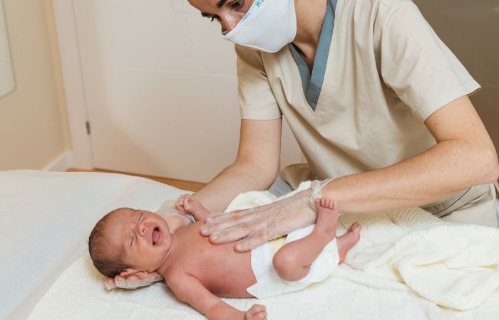 Técnicas sin dolor Fisioterapia respiratoria en bebés