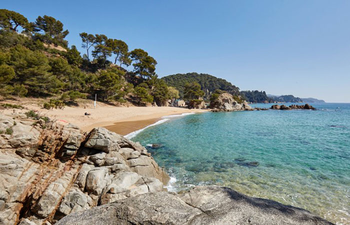Cala Treumal en Lloret de Mar, Girona