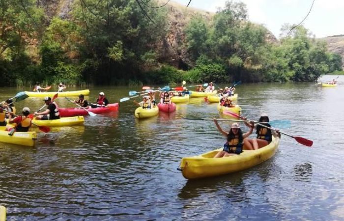 Campamentos de verano Alea: piraguas Campamentos de verano Alea