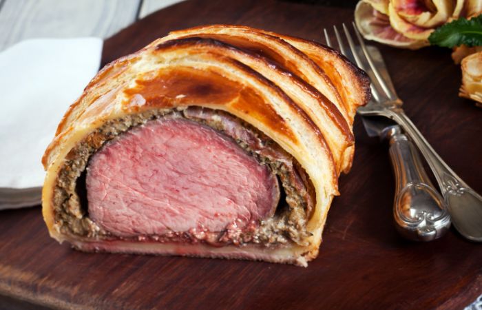 El solomillo Wellington, perfecto para una comida de fiesta Solomillo Wellington