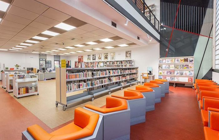 interior de la biblioteca elena fortún biblioteca elena fortún