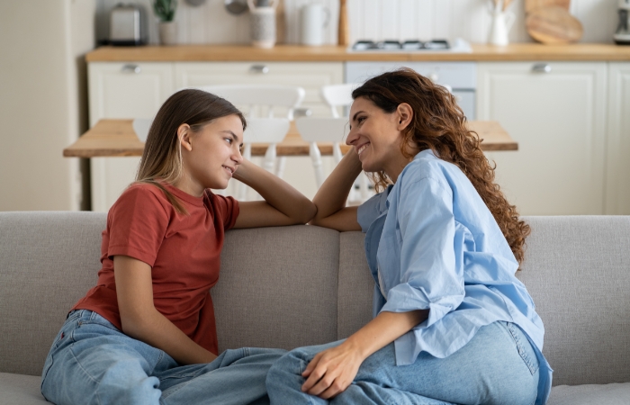 como hablar con los hijos sobre tener una cita