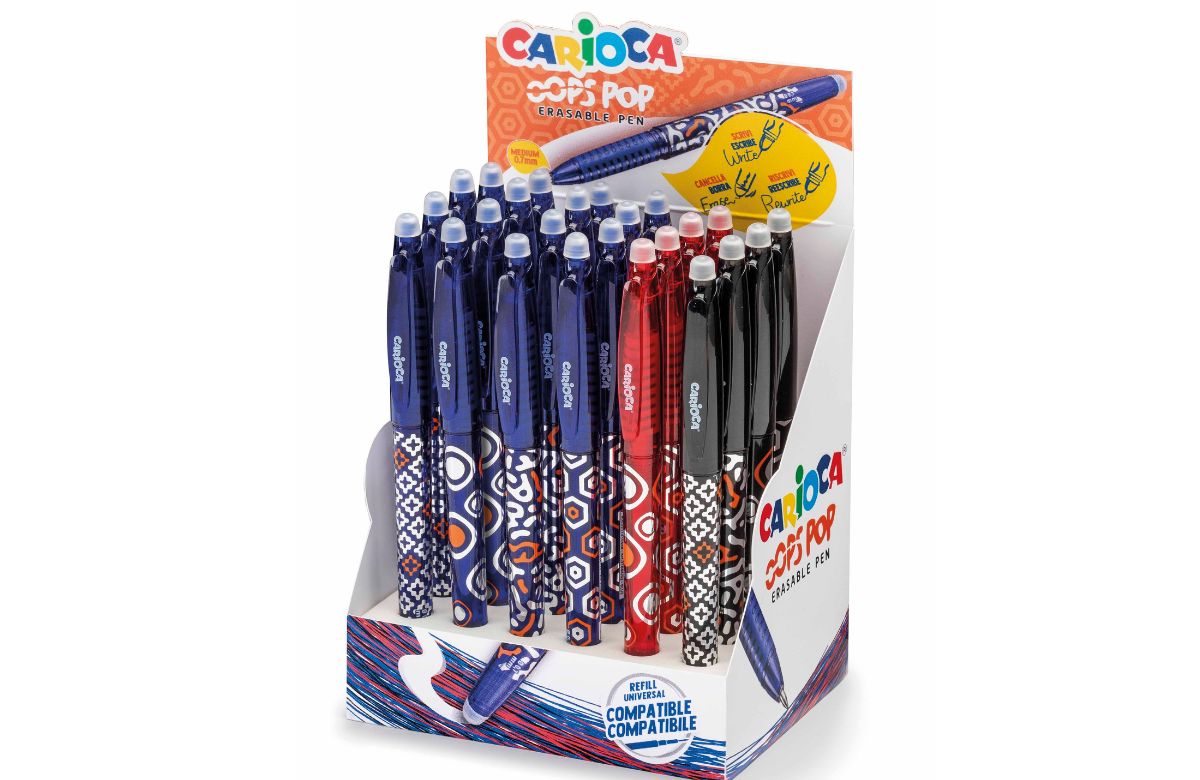 CARIOCA Oops Pop azul, rojo y negro CARIOCA Oops Pop