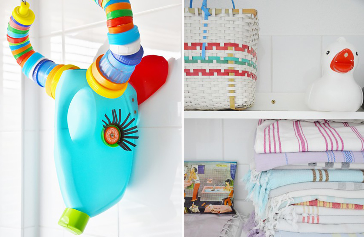 Ideas de decoración con botes de detergente decoración con botes de detergente