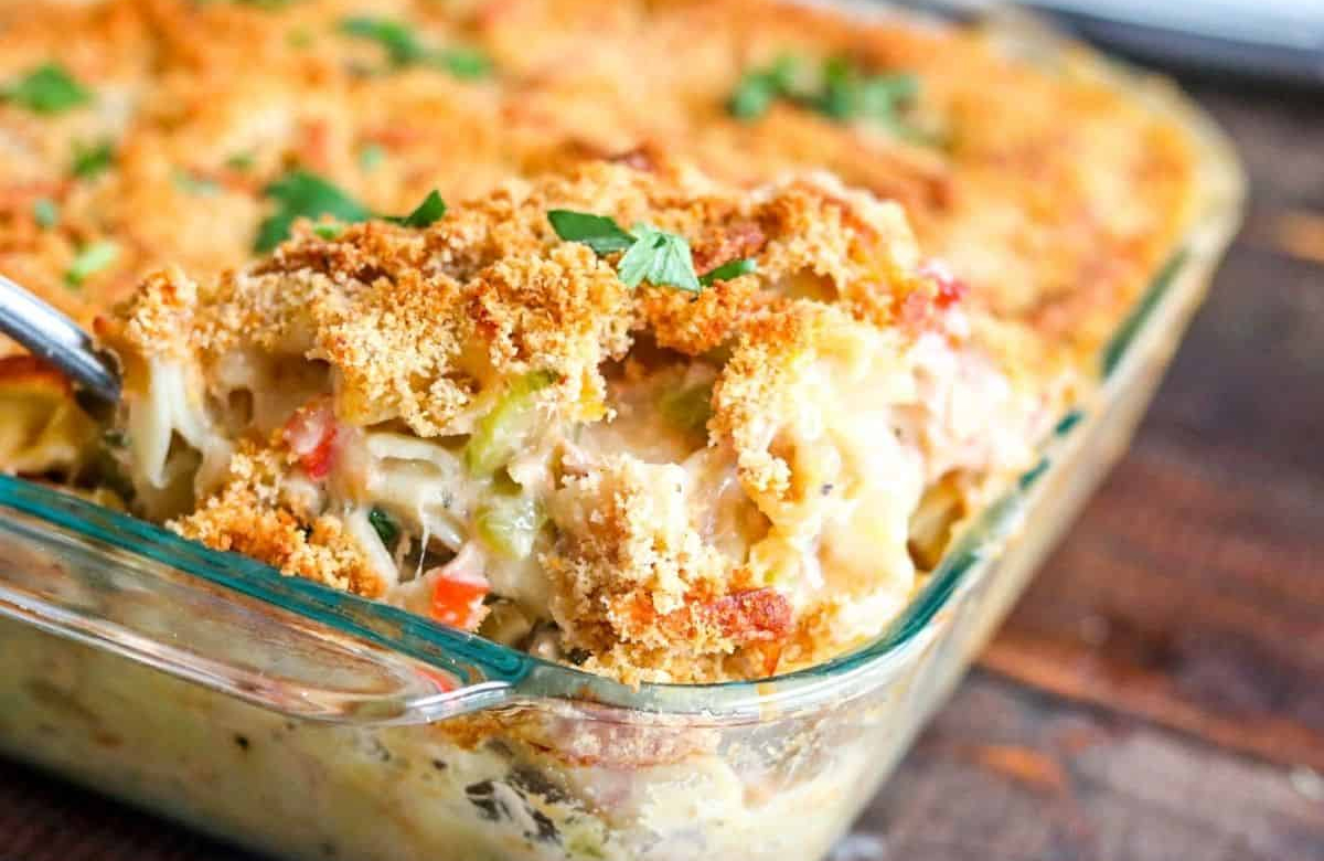 Receta de casserole de atún casserole de atún