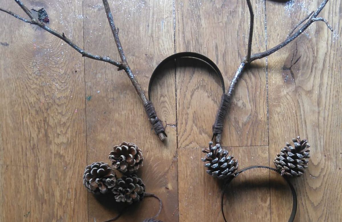 diademas de animales diademas de animales con materiales naturales