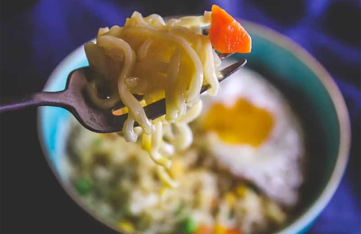 Ramen sin caldo con 5 ingredientes receta con 5 ingredientes de ramen