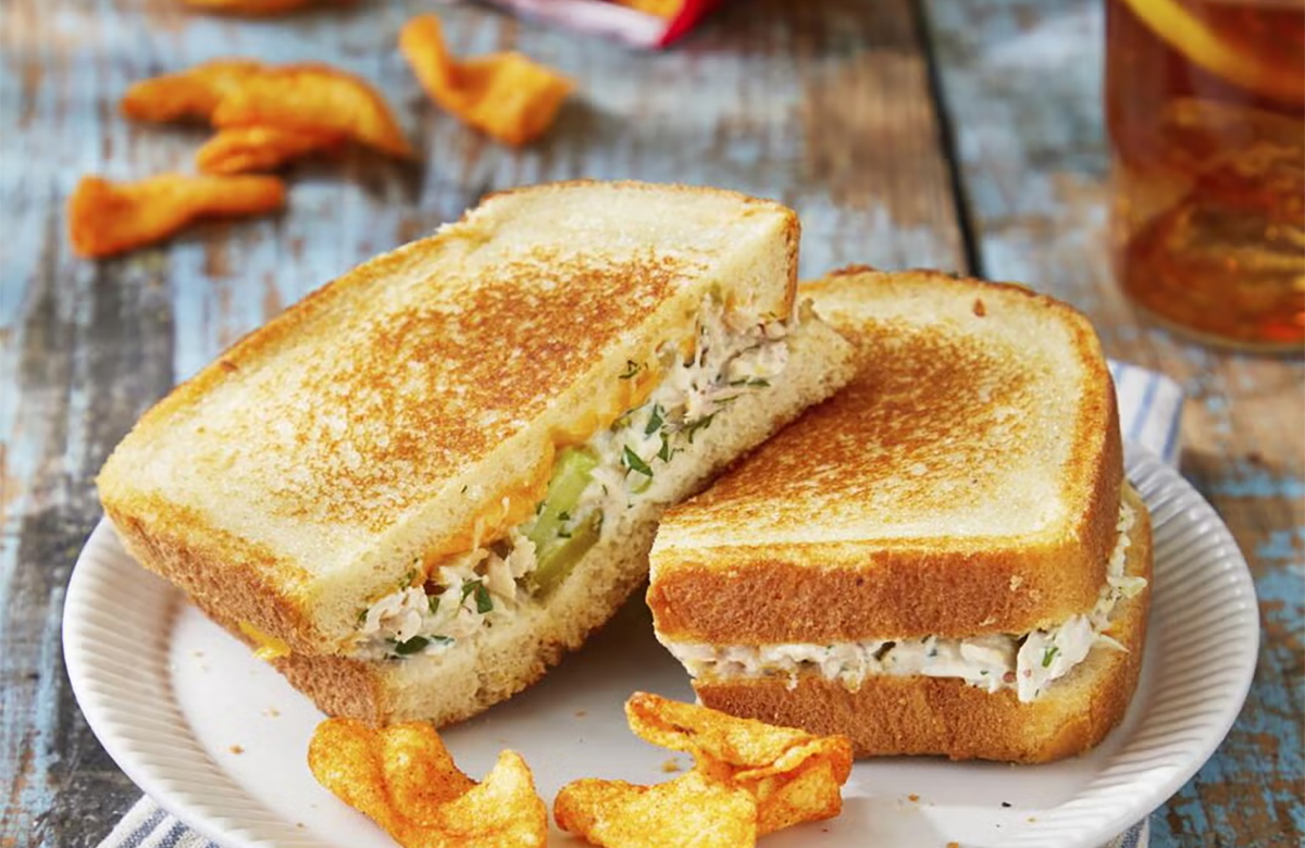 Receta de sandwich con atún en lata sandwich con atún en lata