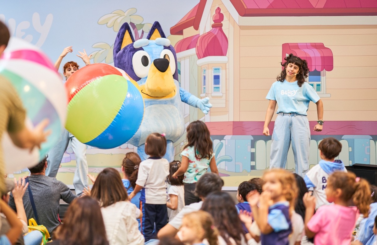 El show de Bluey llega a Arturo Soria Plaza: diviértete bailando junto al protagonista de la famosa serie de animación