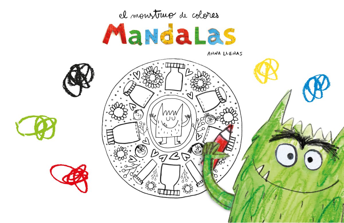 portada del libro de colorear de Anna Llenas Nuevo libro para colorear de Anna Llenas