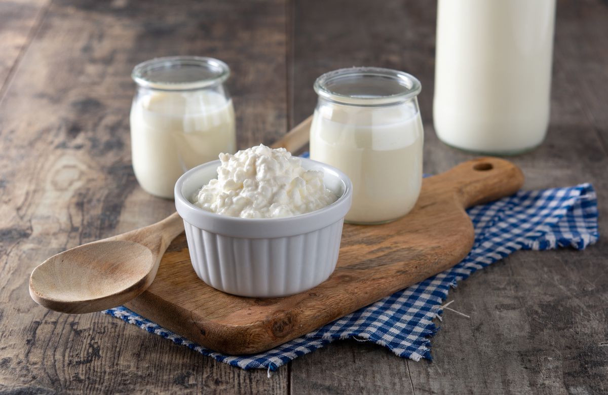 Beneficios del yogur y el kéfir Lácteos fermentados: yogur y kéfir